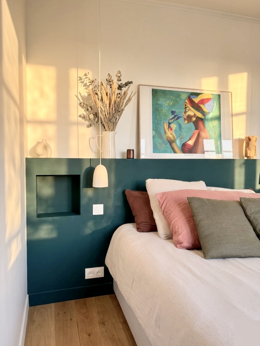 Chambre renovation Damremont Paris 18