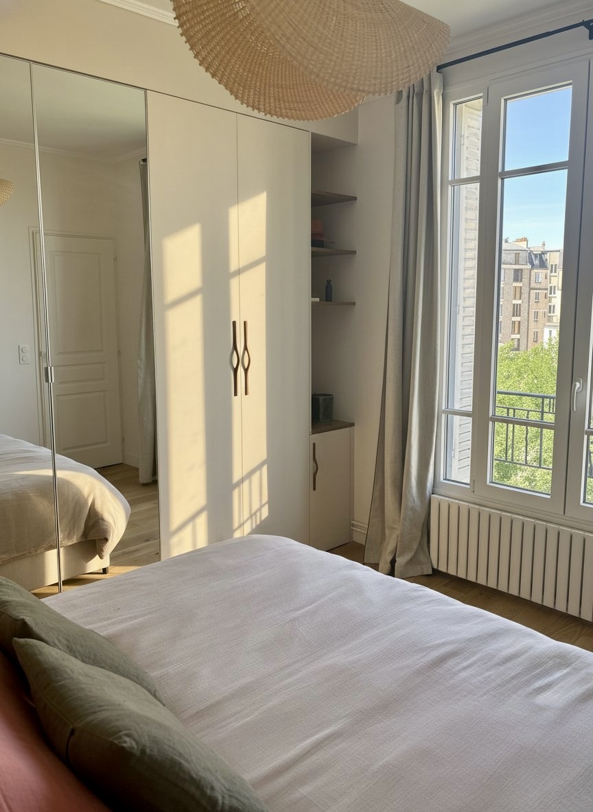 Chambre renovation Damremont Paris 18