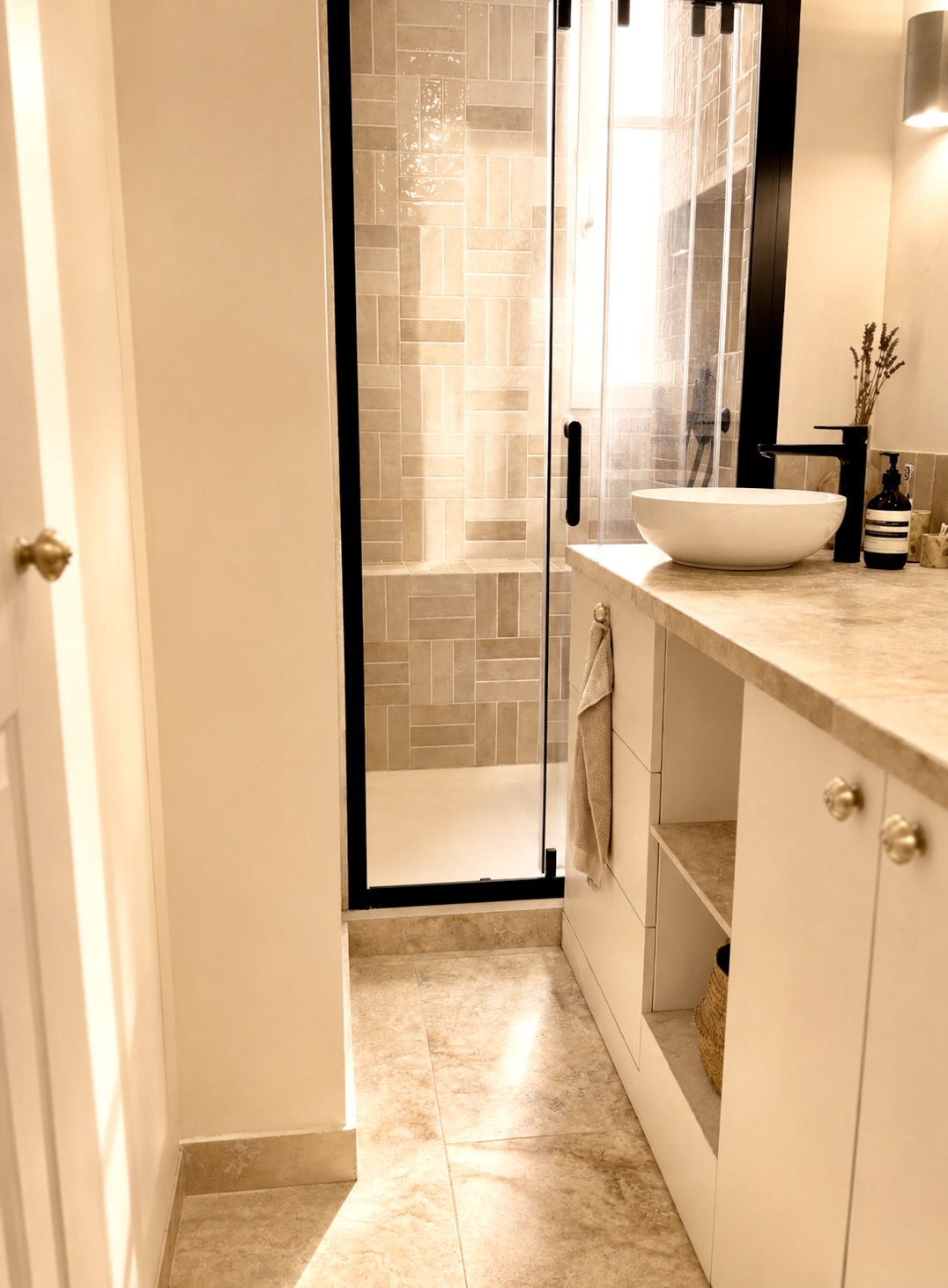 Salle de bain renovation Damremont Paris 18