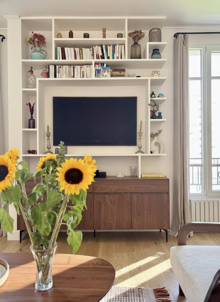 Salon renovation Damremont Paris 18