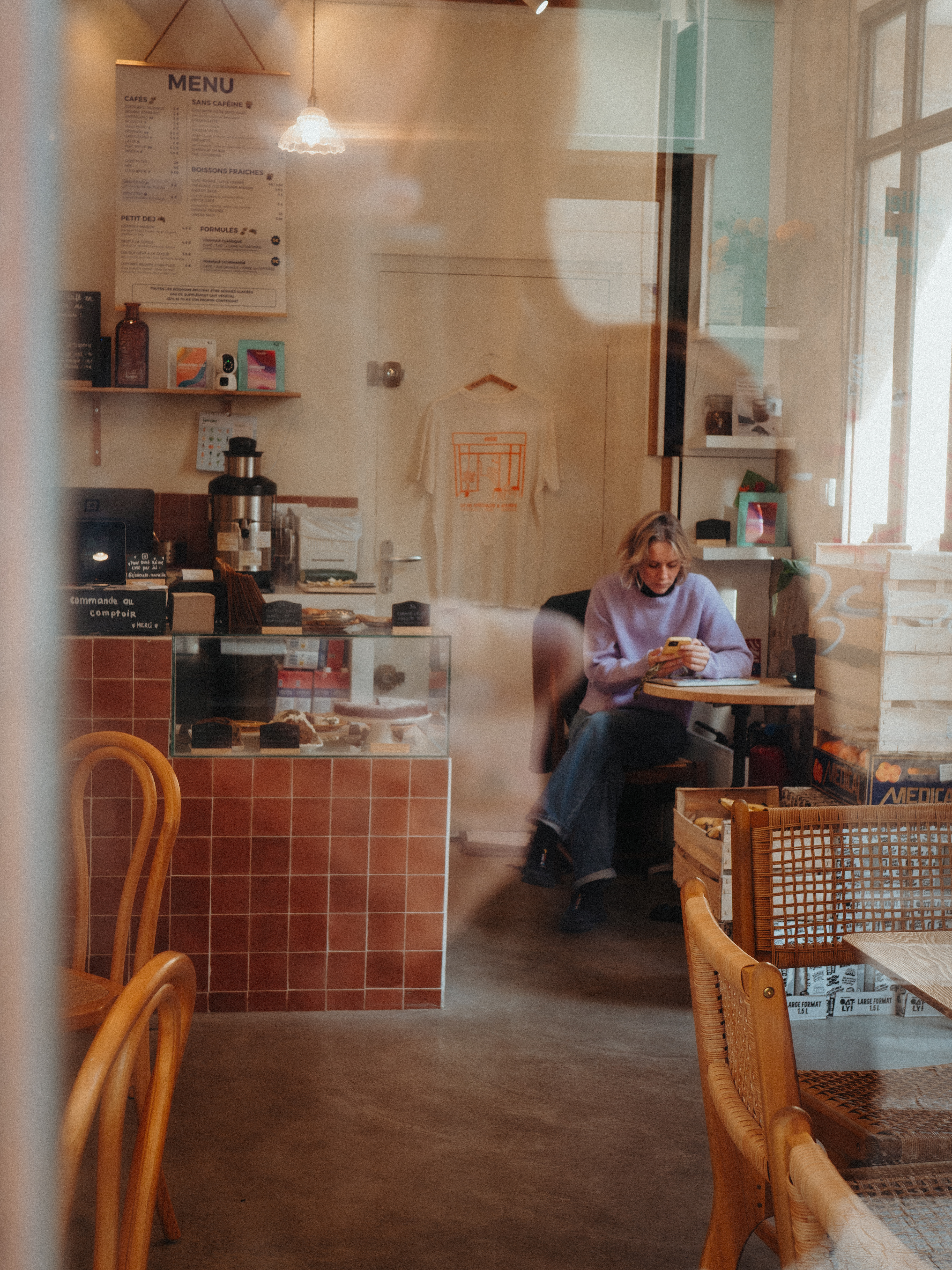 Josie coffee shop Marseille salle