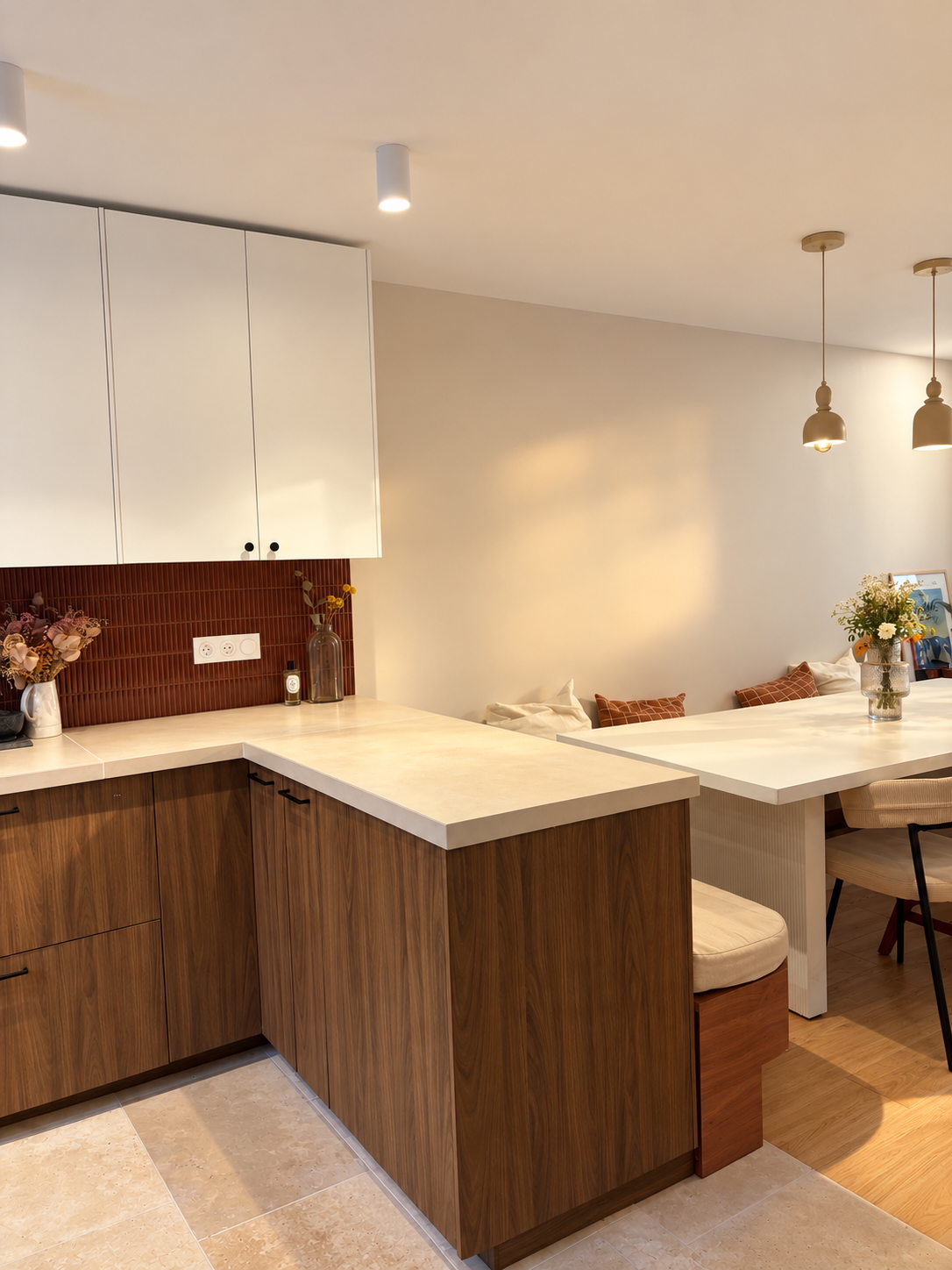 Mouvaux cuisine rénovation intérieur