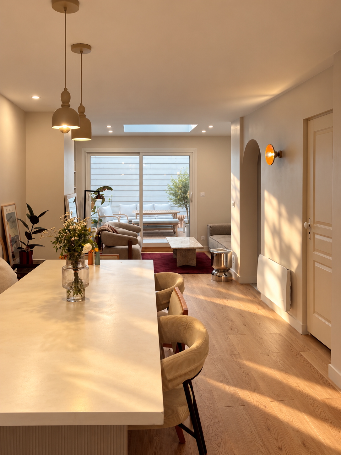 Mouvaux salle à manger rénovation