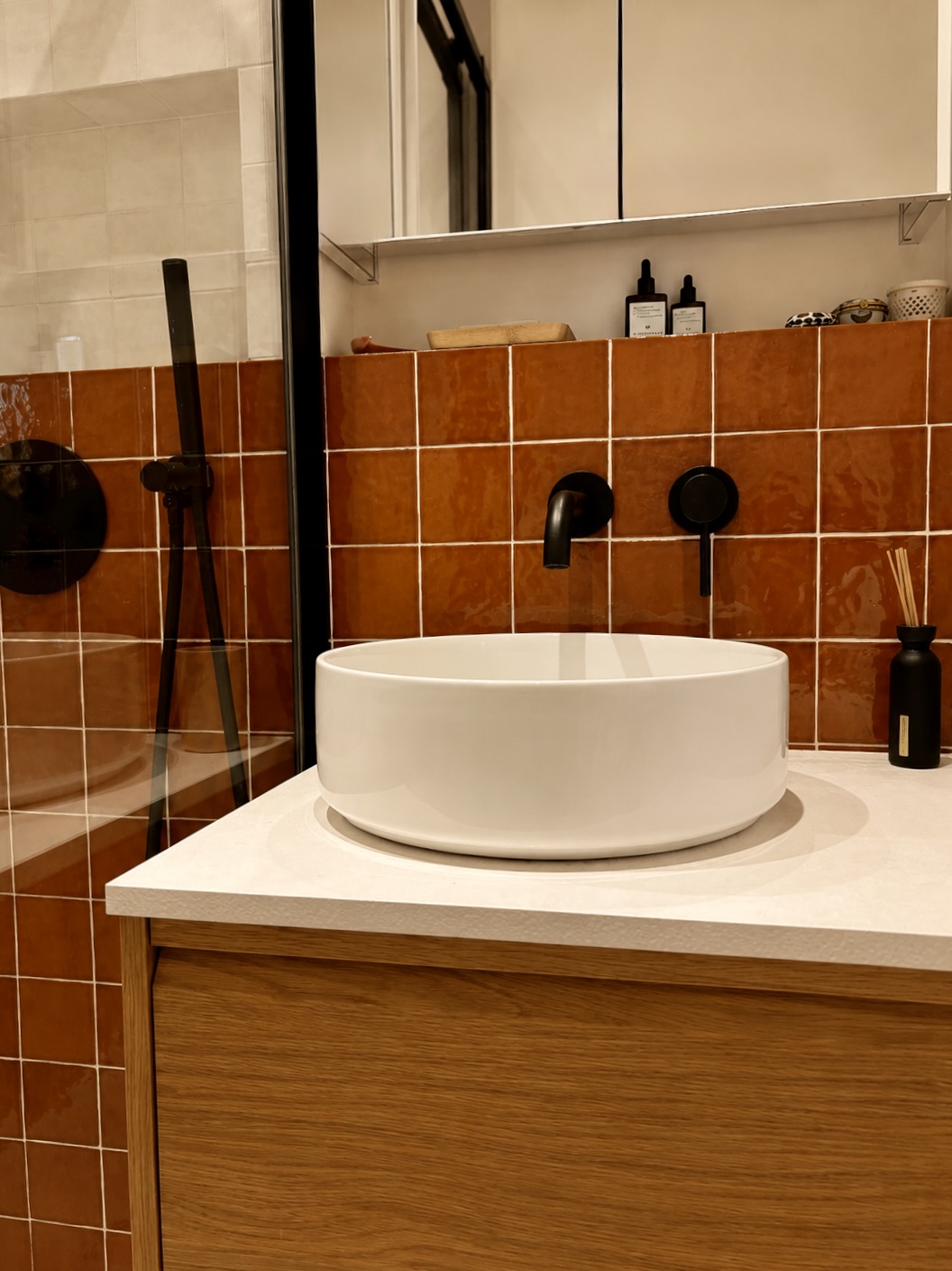 Salle de bain rénovation Myrha Paris 18
