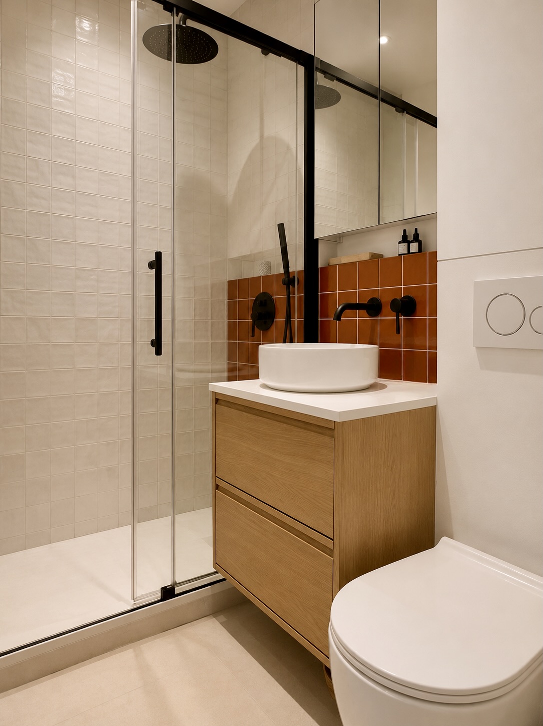 Salle de bain rénovation Myrha Paris 18